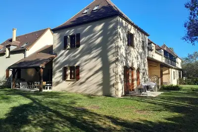 Image de Spacieuse maison Brantome 10 pers. 🌿 Jardin, Bbq, Parking couvert