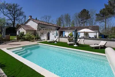 Image de La Petite Maison d'Allemans - Piscine, Jardin