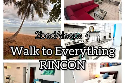 Image de Rincon 2-bedrm apartment with Generator, Ac, walk to beach, pool option & town.