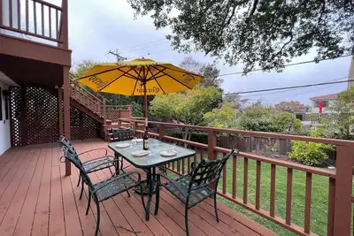 Image de Classy 2b2b Ground Unit w\/ Ac, Deck and Private Baths near Millbrae Downtown 610