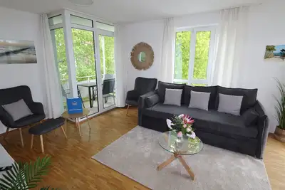 Image de Dun-07 - Bright apartment on the 1st floor with two balconies, with pet - Residenz Düne Iii