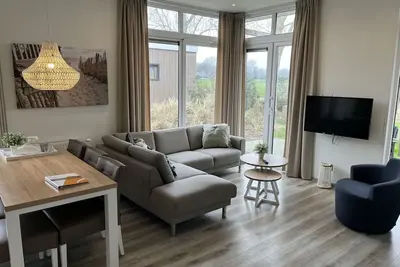 Image de Belle maison de vacances privée pour 6 personnes avec Wifi, Tv, terrasse et parking