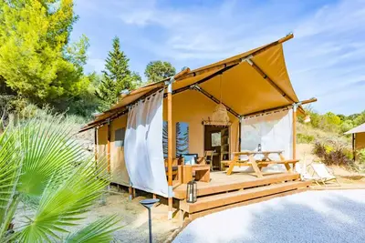 Image de Tente Lodge 2ch. 20m2 (2025) 4 Ă 5 personnes - 4 pers. inclus dans le tarif