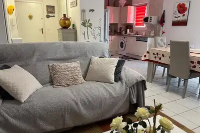 Image de Charmant appartement Ă Ondres pour 4 pers. avec loggia et parking