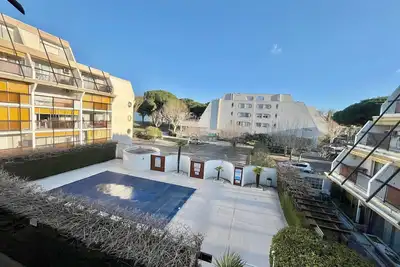 Image de Studio cabine 4 pers avec piscine à La Grande Motte
