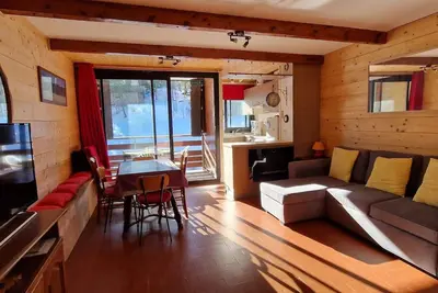 Image de À 100m des pistes de ski, 4ème étage, balcon, télévision, 42m², Sauze - Super Sauze