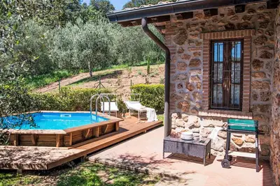 Image de Magnifique maison de vacances privée avec piscine privée, climatisation, Wifi, Tv, patio, parking