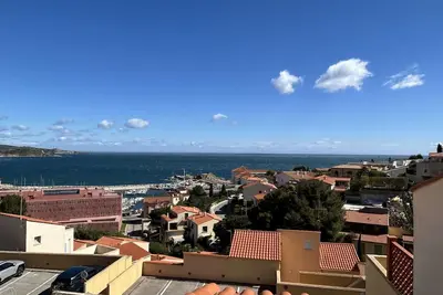Image de Duplex moderne 6 pers, 3 terr avec vue mer, parking - Banyuls-sur-Mer