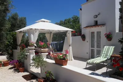 Image de Romantic Trullo for 2/3 sea view pool Wifi, wonderful peaceful garden