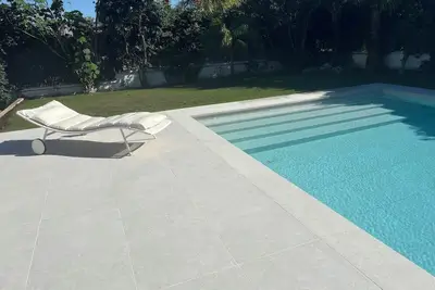 Villa on the beach, private pool, ideal for families or digital nomads.