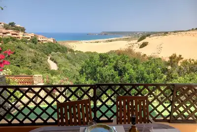 Appartement 'Lentischio' avec vue sur mer et terrasse privée