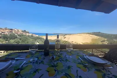 Appartement 'Rosmarino' avec vue sur mer et terrasse privée