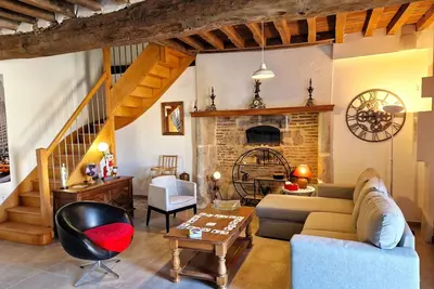 Gîte chaleureux à Charroux, confort pour 6 pers, proche nature et Vichy
