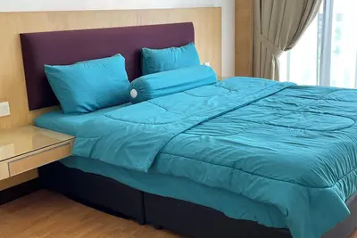 Spacious 3-bedroom apartment with Ac, fitness room in charming Kuching
