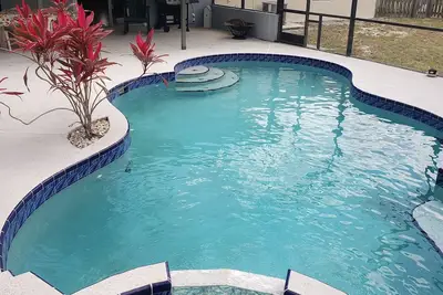 Image de Clean 2-bedroom 2 bath turnkey pool house w central air, Wi-Fi, 15 min. to beach
