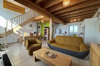 Gîte chaleureux avec jardin clos en Auvergne