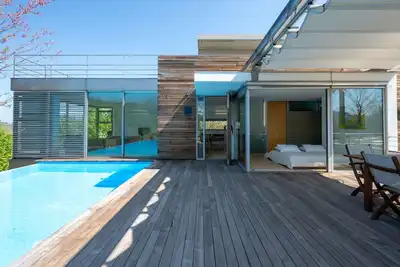 Image de Maison de vacances privée avec Wifi, climatisation, piscine privée, Tv, terrasse, vue panoramique