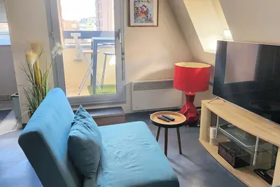 Image de Studio pour deux avec balcon de 20 m² - Cabourg