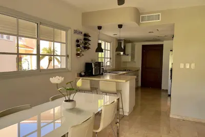 Image de Vacation villa in Punta Cana with a gold course, Pool and private Beach access