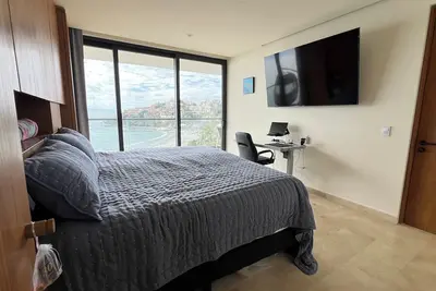 Image de 3-bd condo within the brand new Zantamar, top floor, best view onsite!