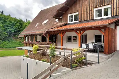 Image de Appartement 'Huber' avec vue sur les montagnes, piscine partagée et Wi-Fi