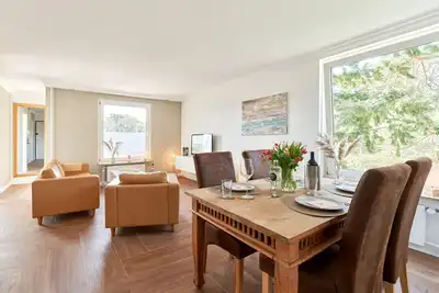 Image de Lovingly furnished two-room apartment Dünenperle just 80 meters from fei