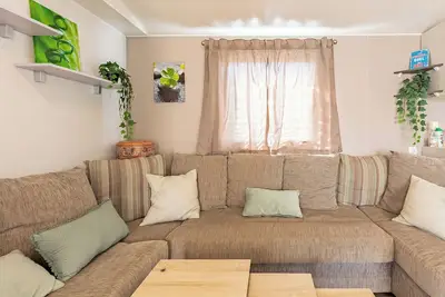 Image de Bungalow 6 personnes tout équipé, Camping 4*, Aire de jeux et plage à proximité