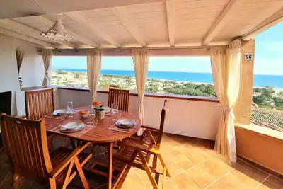 Image de 300mt from the beach, beautiful sea view, WiFi Parking