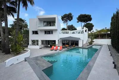 Image de Casa Minty, Pla del Mar, Moraira, à distance de marche du centre ville.
