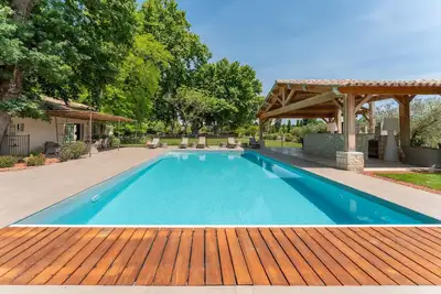 Image de Maison d'hôtes \"La Suite A\" avec jardin partagé, Wi-Fi et climatisation