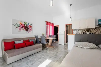 Image de Garçonnière avec la terrasse Vrsi - Mulo, Zadar (As-24353-a)
