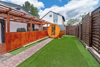 Image de Maison de vacances 'Zum Stumpfen Turm' avec terrasse privée, jardin privé et Wi-Fi