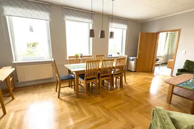 Image de Charming old building vacation apartment with terrace in Herzberg am Harz