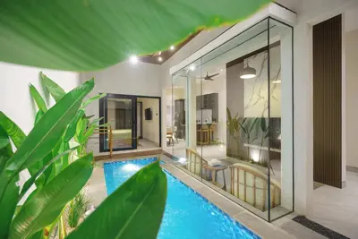 Image de New Smart Villa 2-bedroom in cool Kuta with pool, Ac, WiFi, Alexa