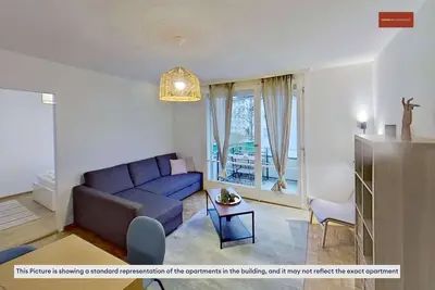 Image de Basic 1br in Seebach, Tram-Connected