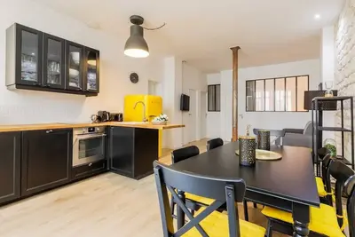 Image de Loft Épuré et Confortable - 6 Pers Voltaire - 11e