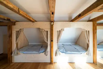 Image de Doppel-Lit-Salle de bain partagée-Economie-Vue sur la campagne