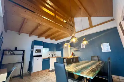 Image de Duplex dans chalet vue Gérardmer piscine