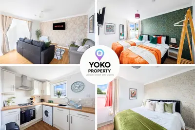 Image de Stylish Home • Excellent Location • Free Parking • Fast WiFI • Smart TVs