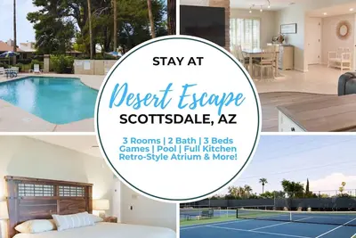 Image de Heated Pool+Hottub Pickleball 6 min to Old Town
