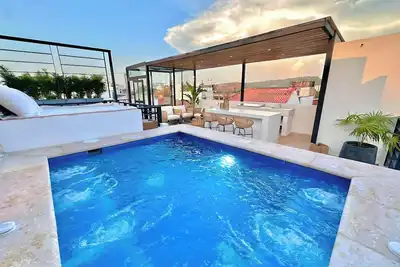 Image de Luxurious Colonial Oasis Getsemani: Cartagena’s Premier Vacation Retreat +Bonus
