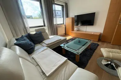 Image de Vacation apartment Alte Volksbank Nauendorf - Stay in a former bank.