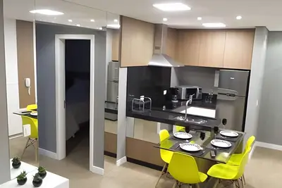 Image de 2 Bedrooms in Batel Soho, condo Clube Sky w/ parking space