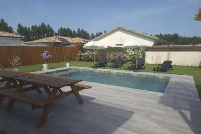 Image de Maison cosy avec piscine 6 - 8 pers