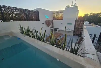 Image de 2-bedroom Jungle View Apartment in Awesome Tulum with Ac, WiFi, Pool