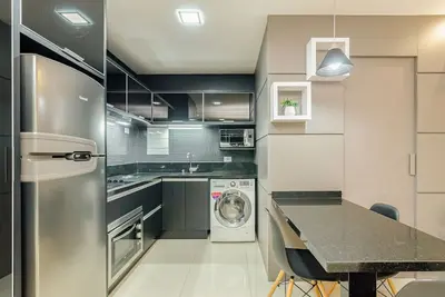 Image de 1 bedroom elegant and sophisticated lifespace Curitiba