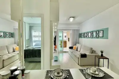 Image de Fun 1-bedroom apartment with washer-dryer and balcony