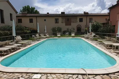 Maison de vacances 'La Casina Di Lidia' avec piscine partagée, jardin privé et Wi-Fi