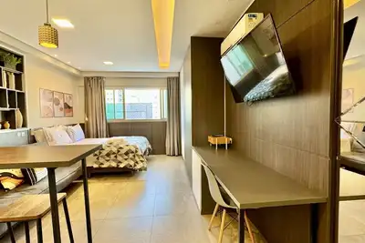 Image de Modern and Cozy Studio at Lifespace Batel