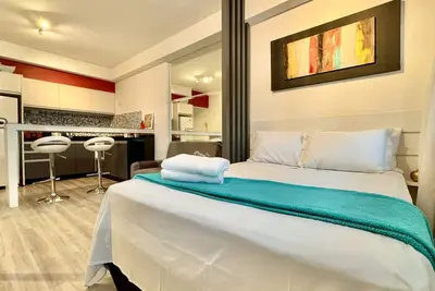 Image de Clean and Modern Studio at Lifespace Curitiba Batel